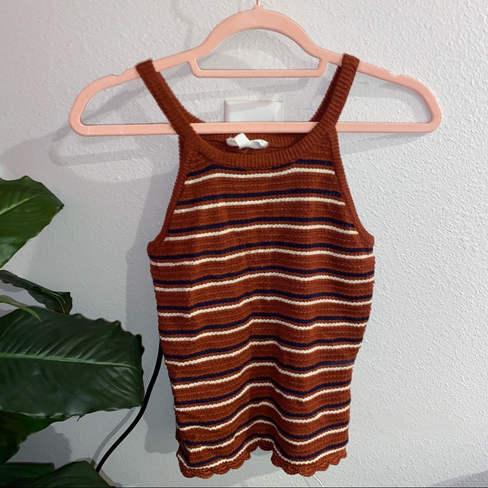Knit tank